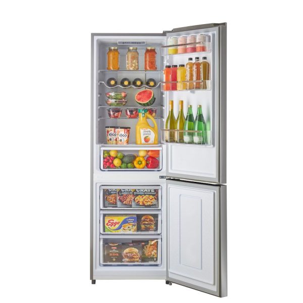 OPEN BOX Unique Appliances Prestige Frost Free Bottom Freezer Refrigerator UGP-328L P S/S with 1 Year Warrenty