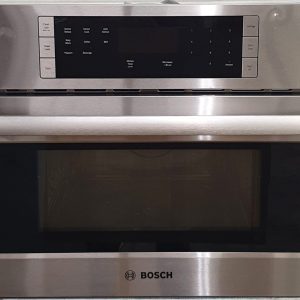 Used Less than 1 Year Bosch-Stainless Steel-Built-In- microwave oven HMB50152UC